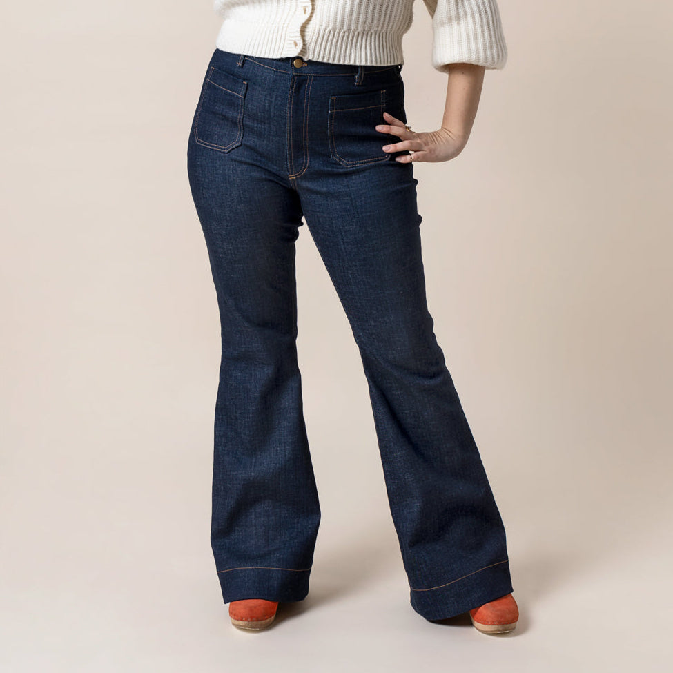 Jude Flare Jeans Pattern