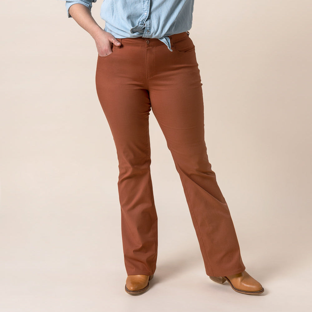 Jude Flare Jeans Pattern