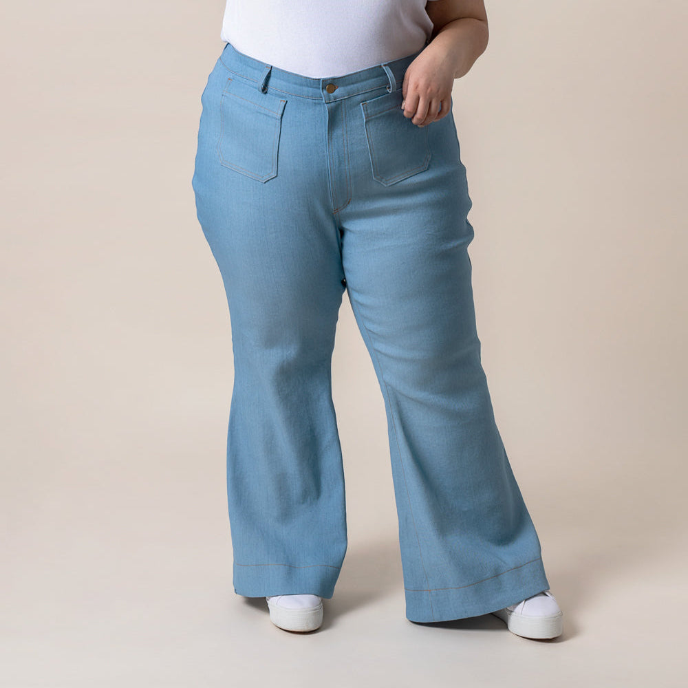 Jude Flare Jeans Pattern