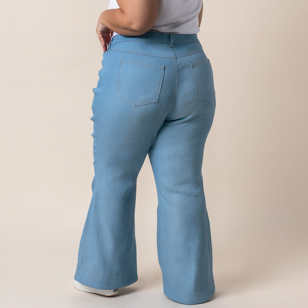 Jude Flare Jeans Pattern