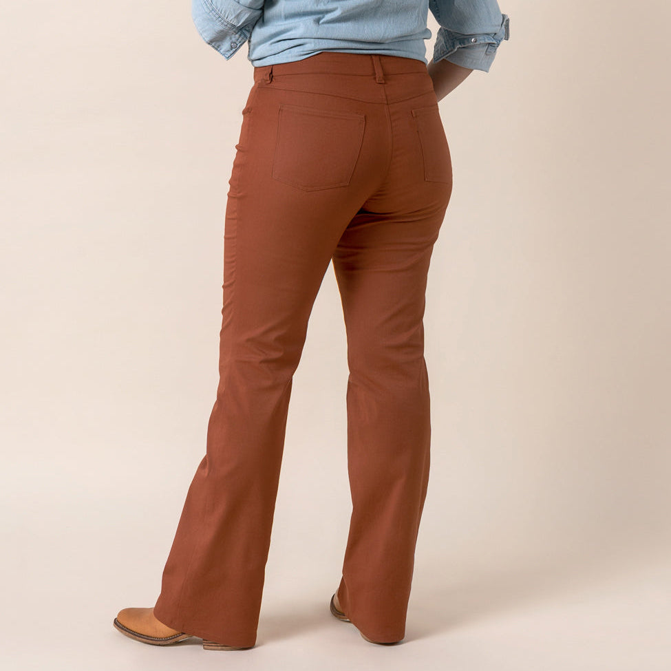 Jude Flare Jeans Pattern