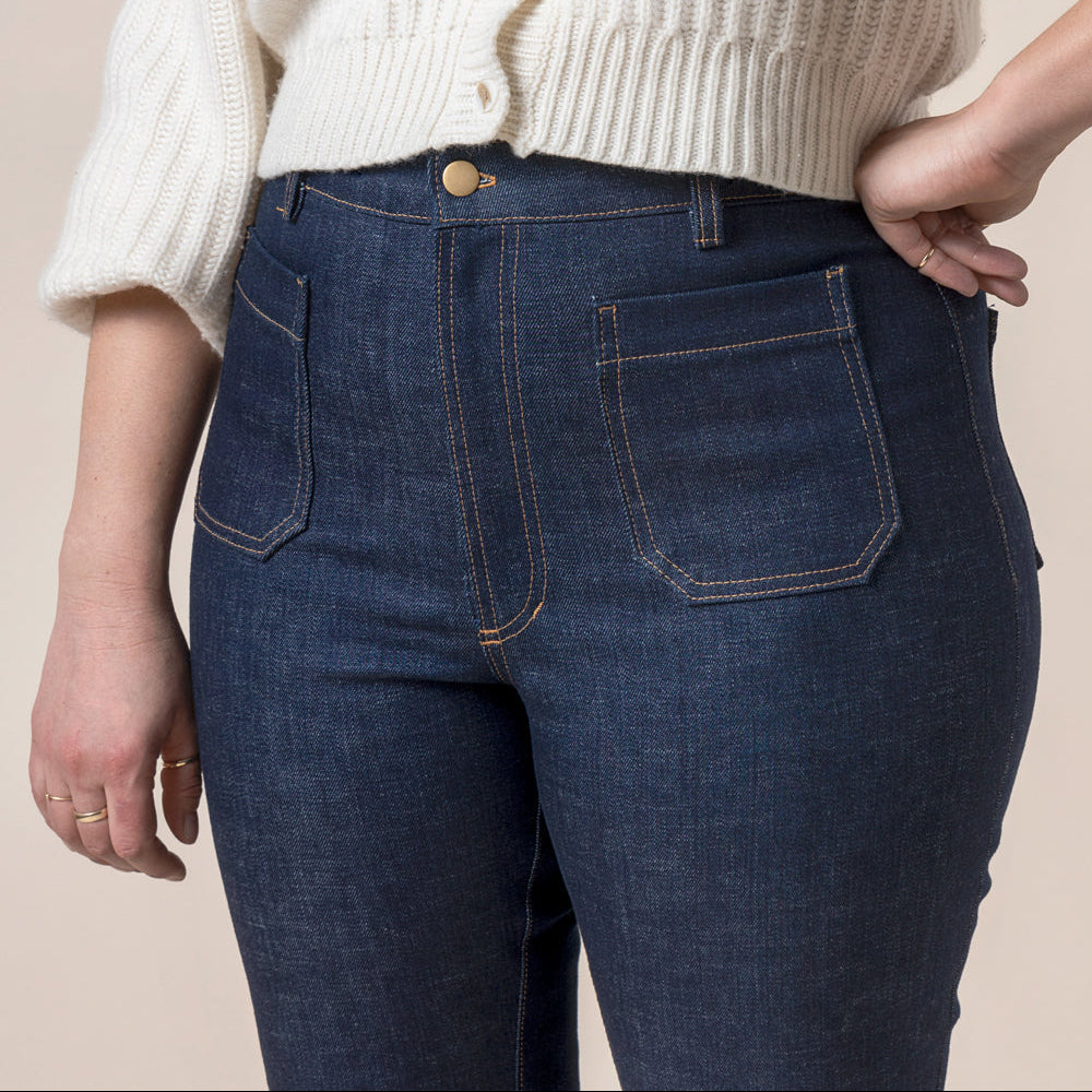 Jude Flare Jeans Pattern