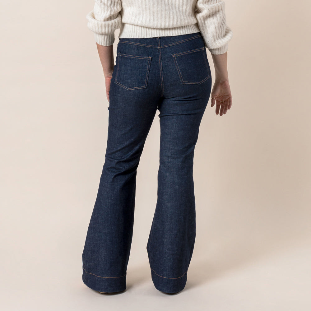 Jude Flare Jeans Pattern