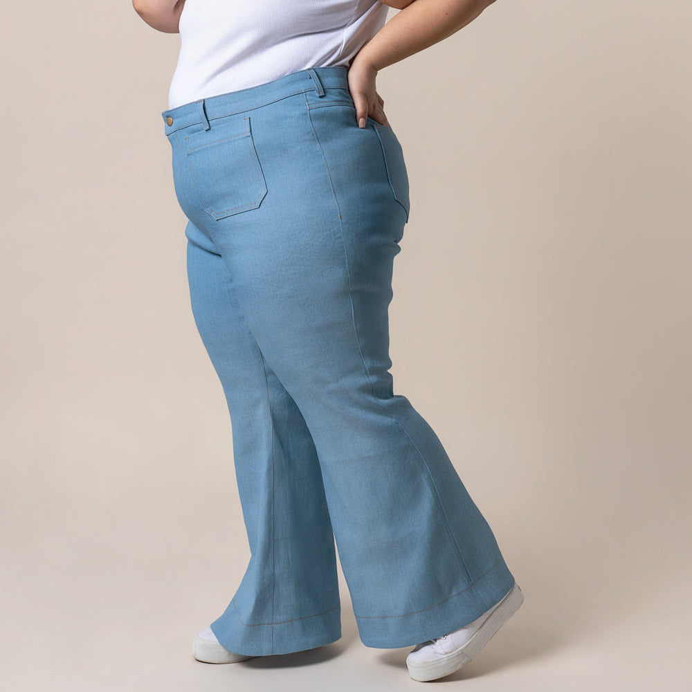 Jude Flare Jeans Pattern
