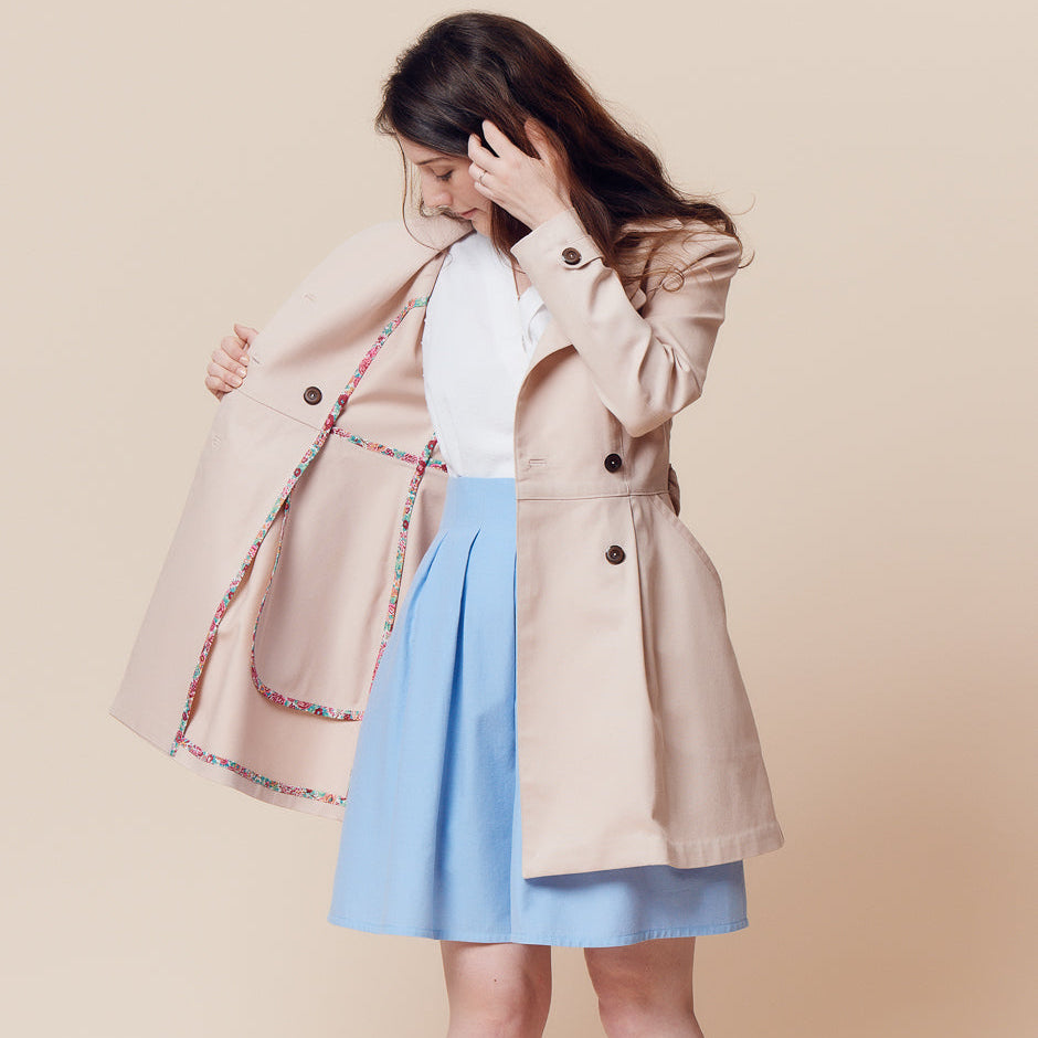 Luzerne Trench Coat Pattern