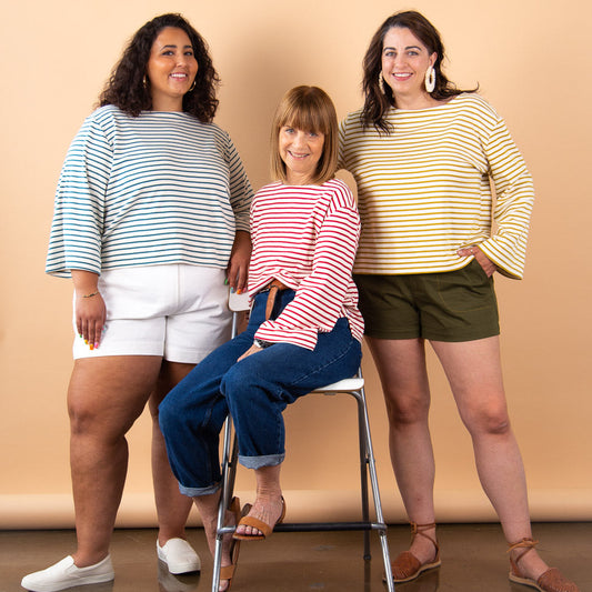 Marine Knit Top + Dress Pattern