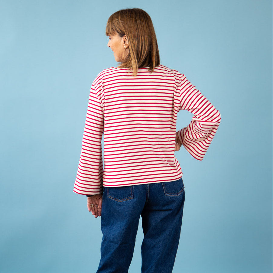 Marine Knit Top + Dress Pattern