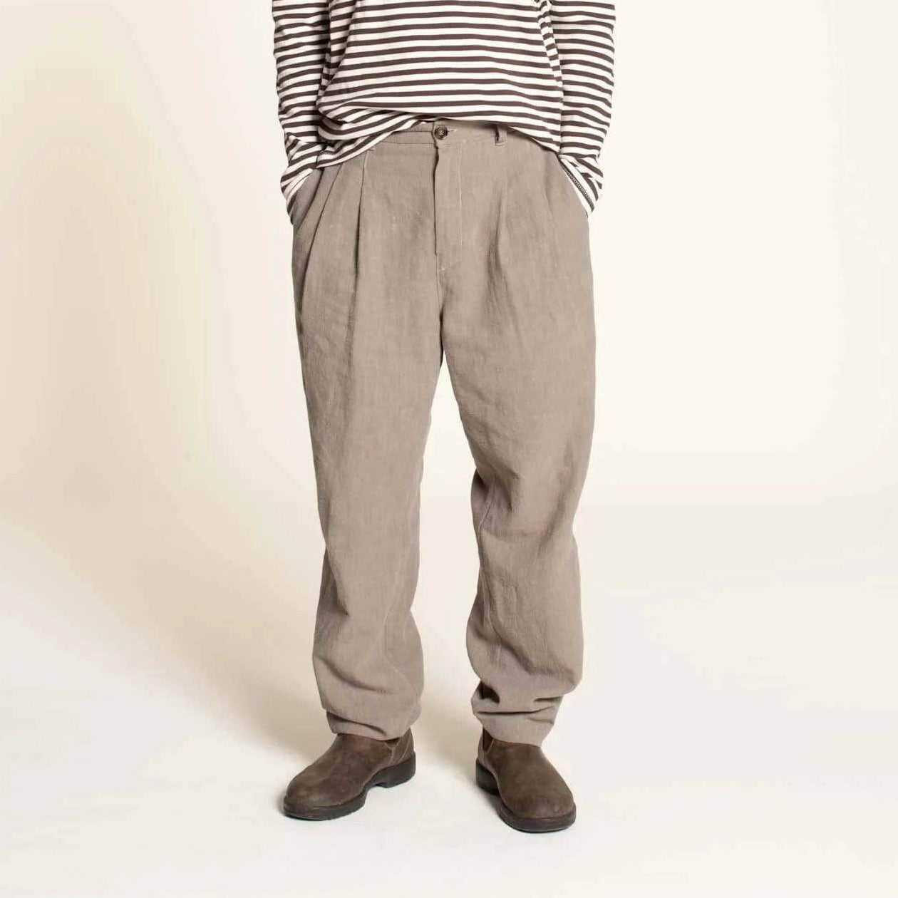 Men's Pleated pants sewing pattern Wardrobe By Me