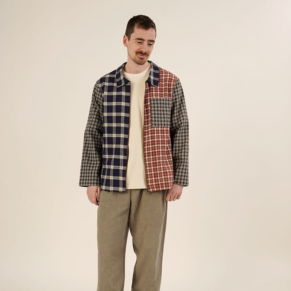 Men's Zip Shirt Sewing Pattern