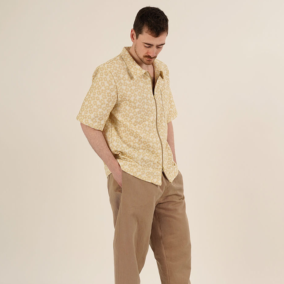 Men's Zip Shirt Sewing Pattern