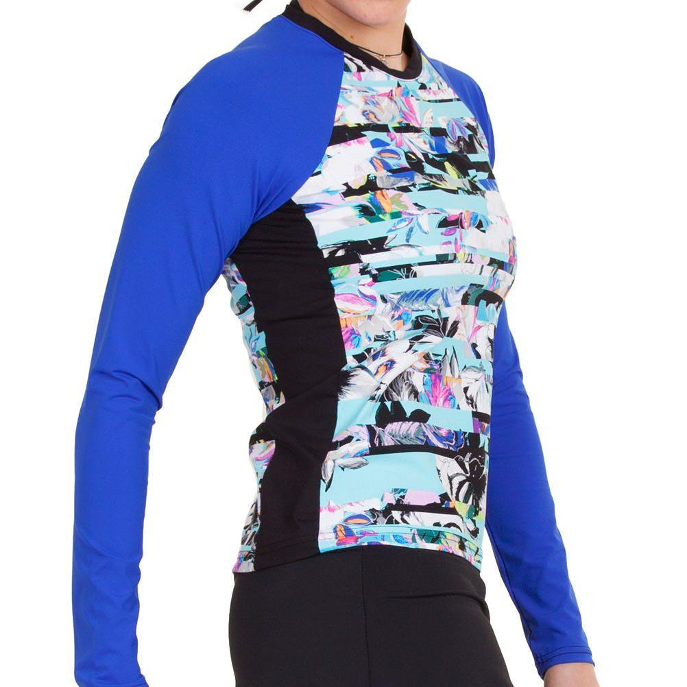 Jalie 3668 - VALÉRIE - View A (long) in nylon/spandex