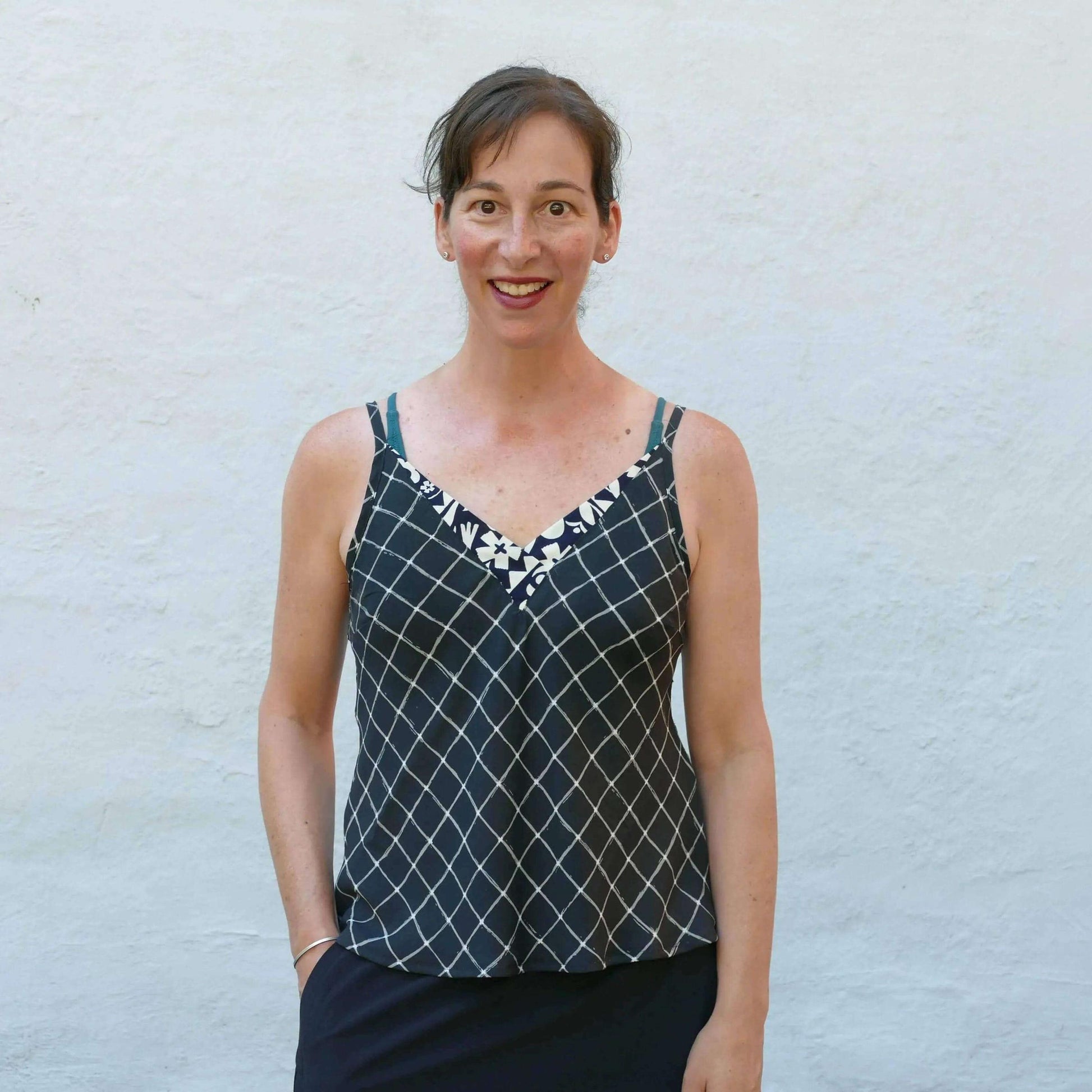 V-neck Camisole sewing pattern Wardrobe By Me