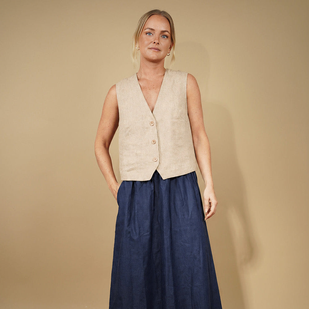 Waistcoat top sewing pattern