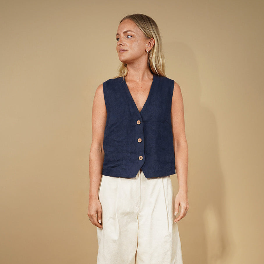 Waistcoat top sewing pattern