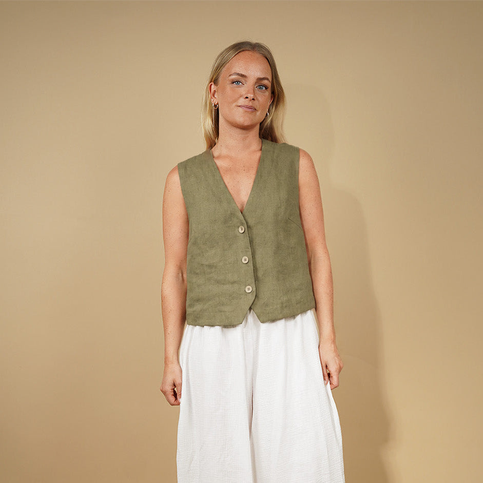 Waistcoat top sewing pattern