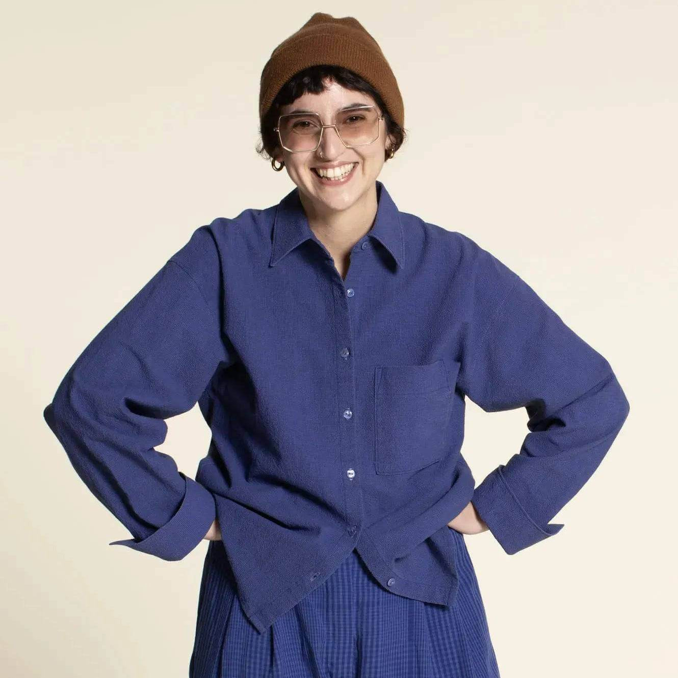 Boxy Shirt sewing pattern Wardrobe By Me