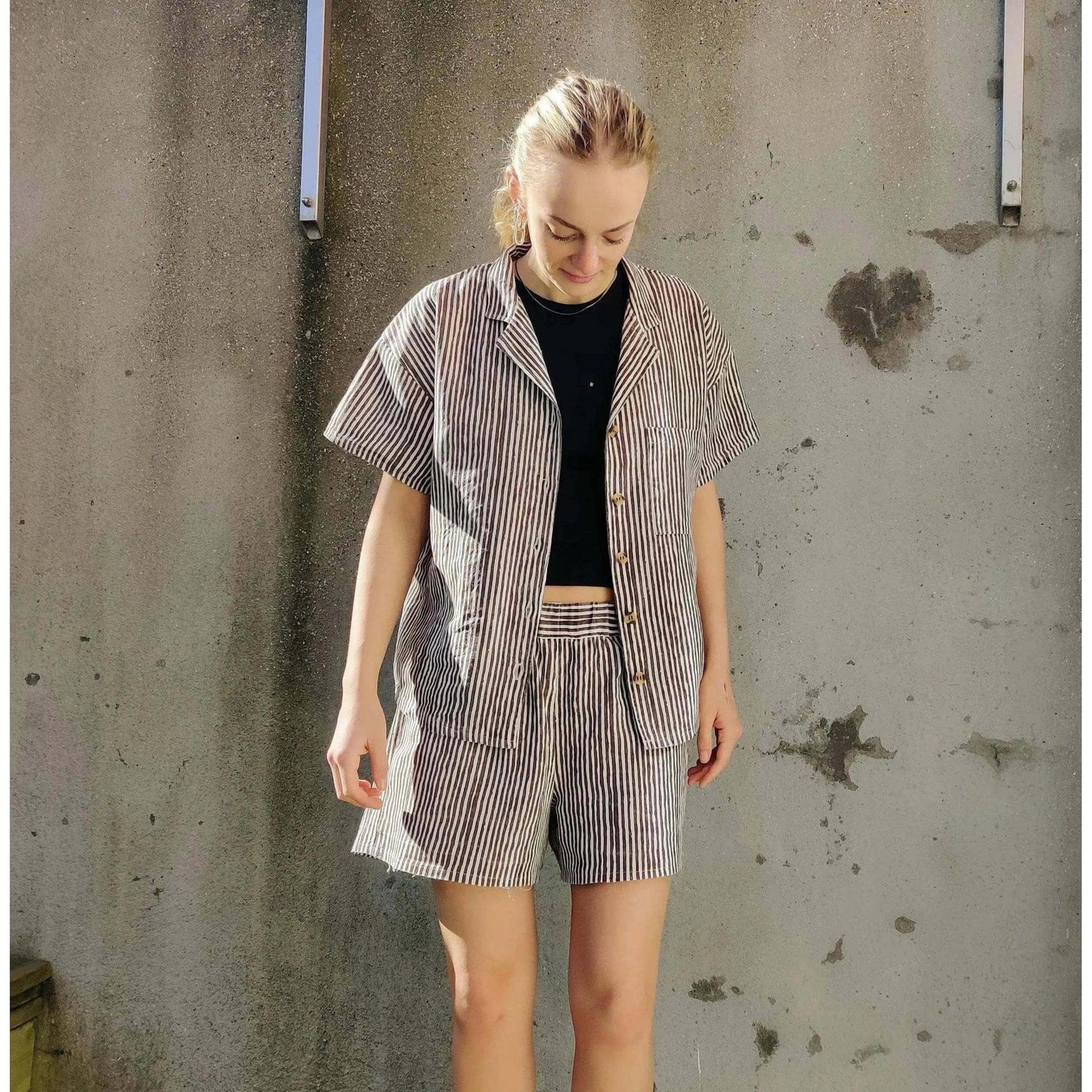 Camp Shirt and Shorts Sewing pattern Wardrobe By Me