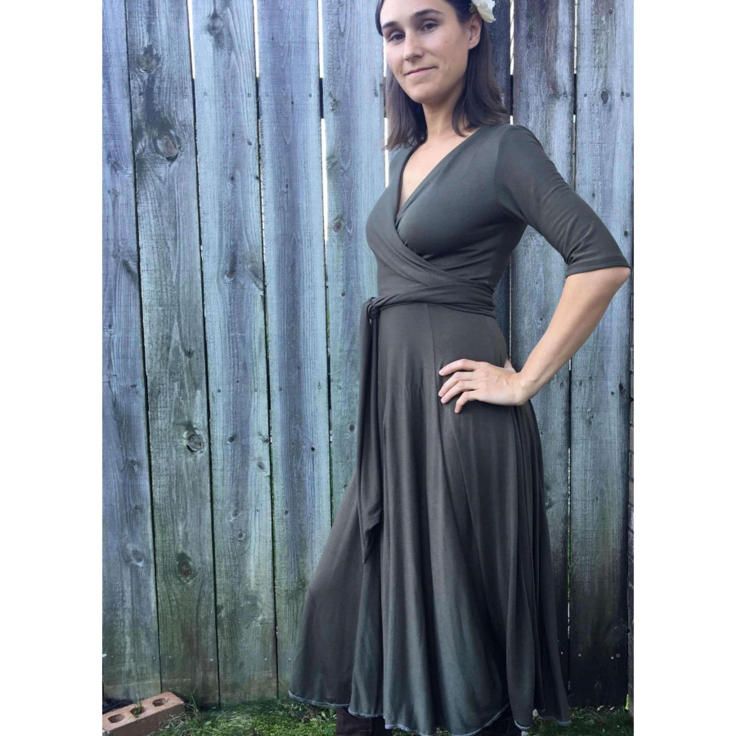 Wanda Wrap Dress Pattern Wardrobe By Me