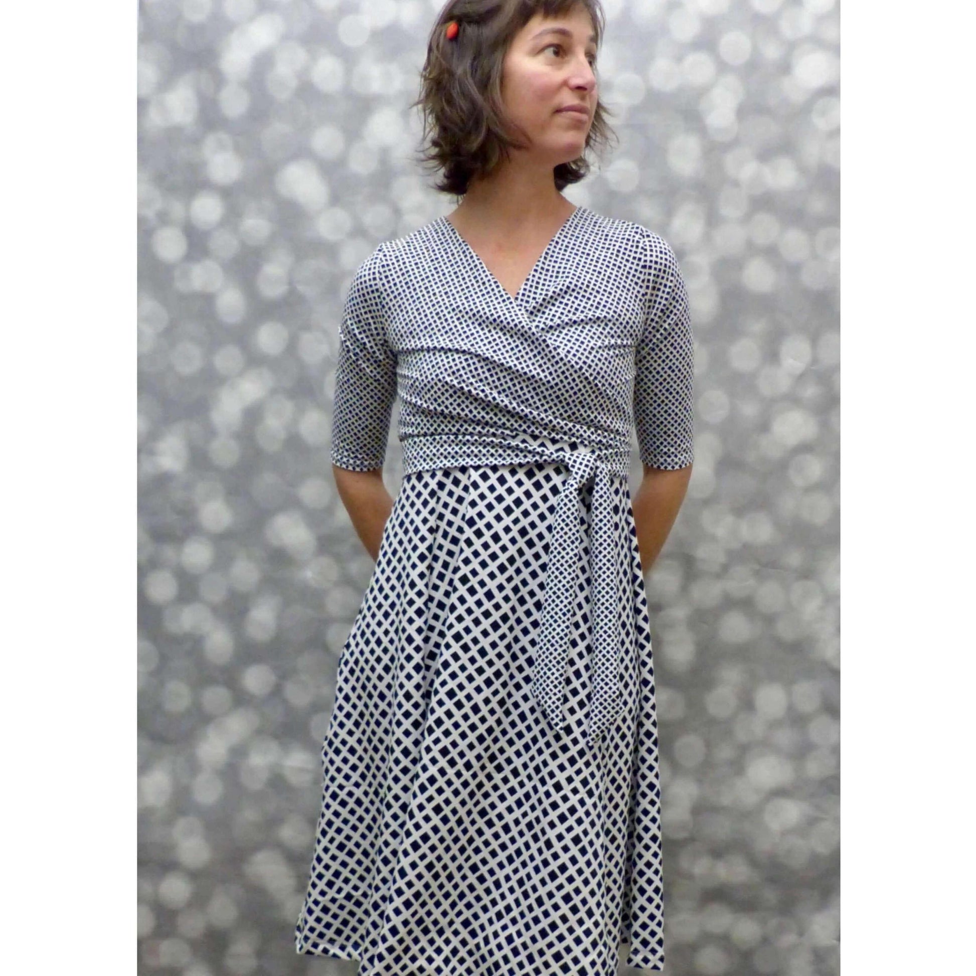 Wanda Wrap Dress Pattern Wardrobe By Me