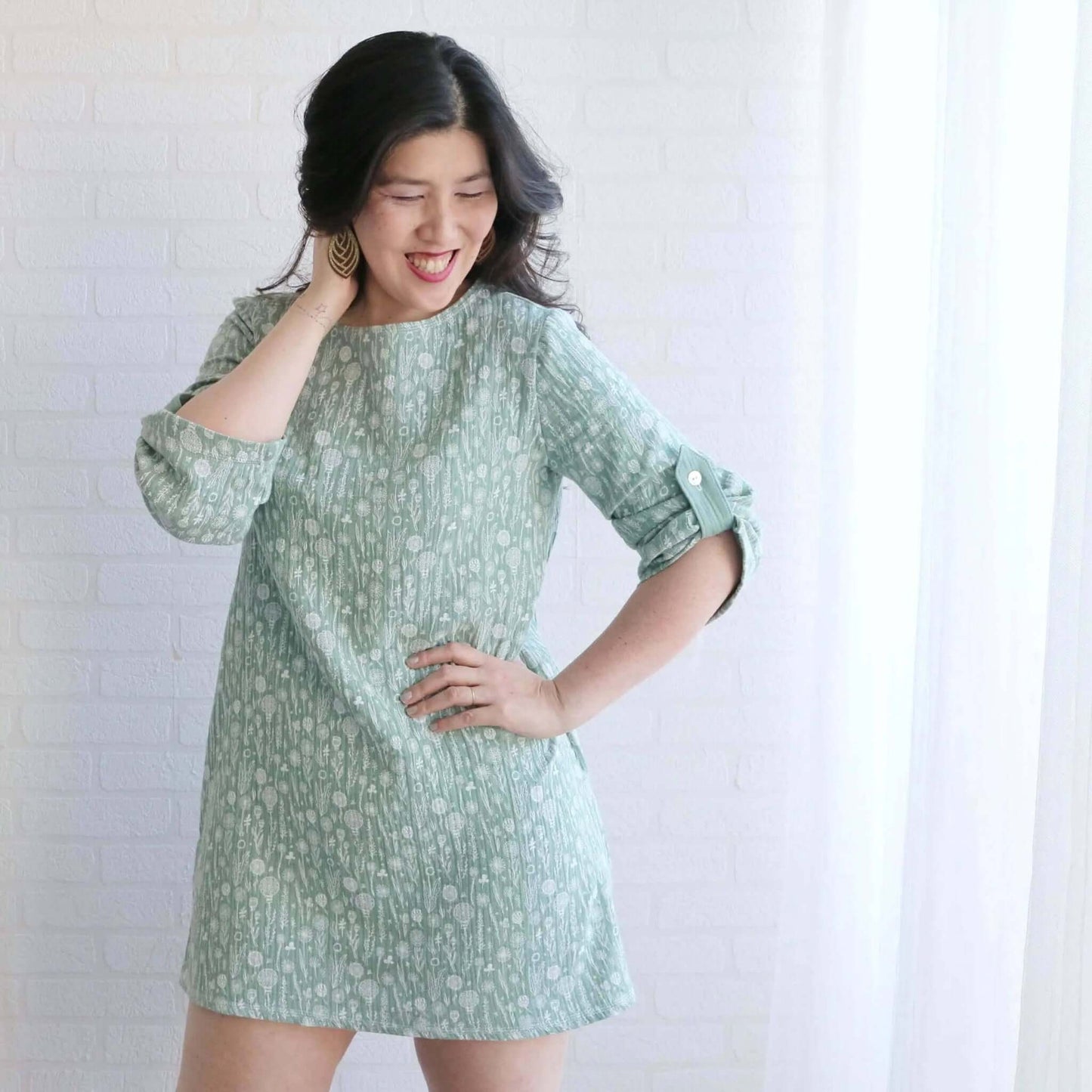 Whisper Blouse Sewing Pattern Wardrobe By Me