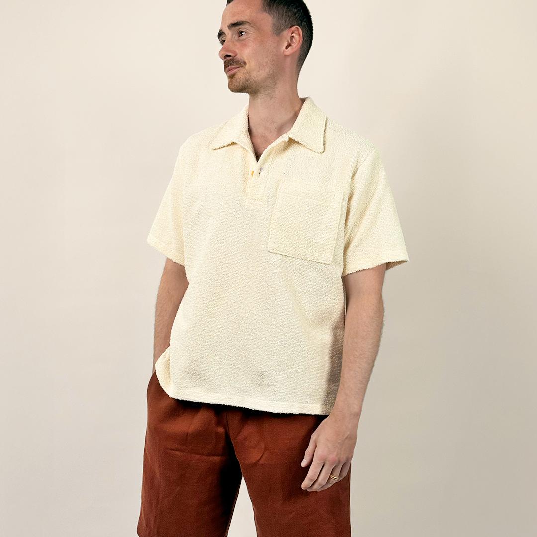 Woven Polo Shirt sewing pattern