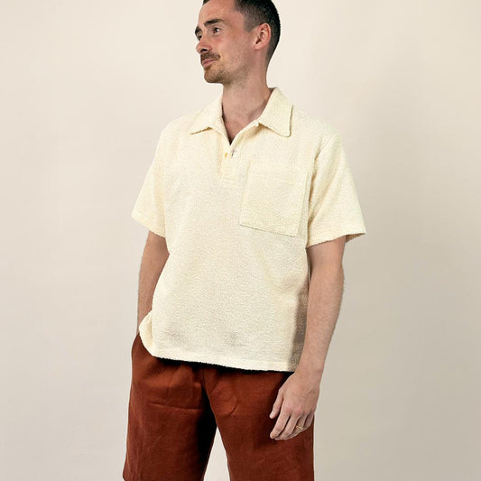Woven Polo Shirt sewing pattern