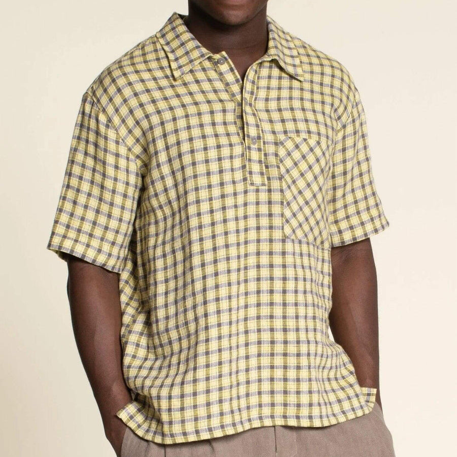 Woven Polo Shirt sewing pattern Wardrobe By Me