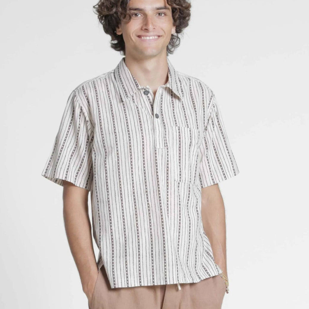 Woven Polo Shirt sewing pattern Wardrobe By Me