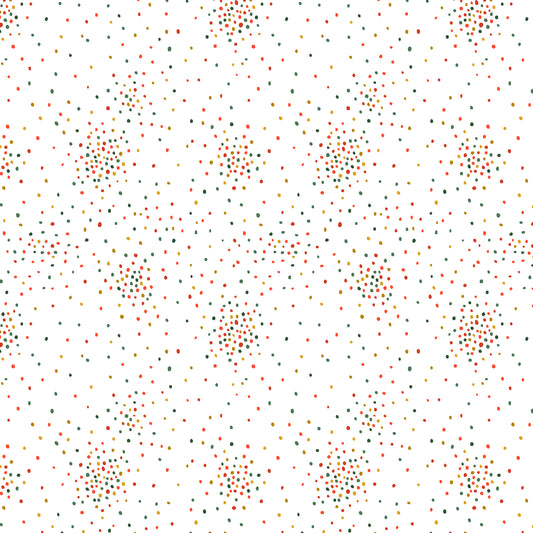 RJR-Dapple Dots Christmas Morning-fabric-gather here online