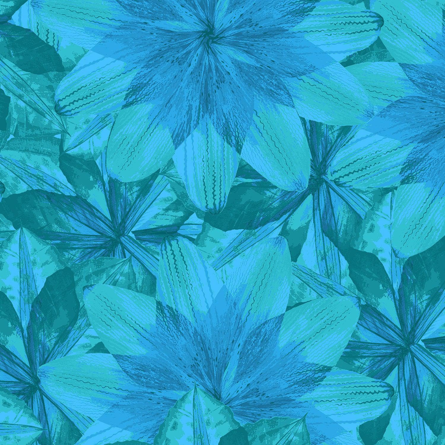 RJR-Kaleidoscope Floral Blue & Teal-fabric-gather here online