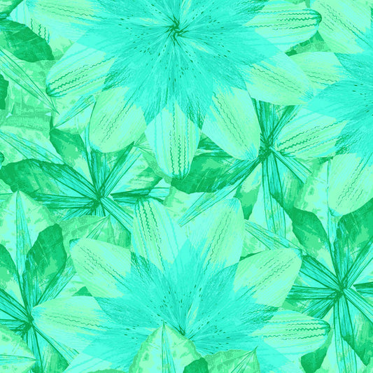 RJR-Kaleidoscope Floral Green & Blue-fabric-gather here online