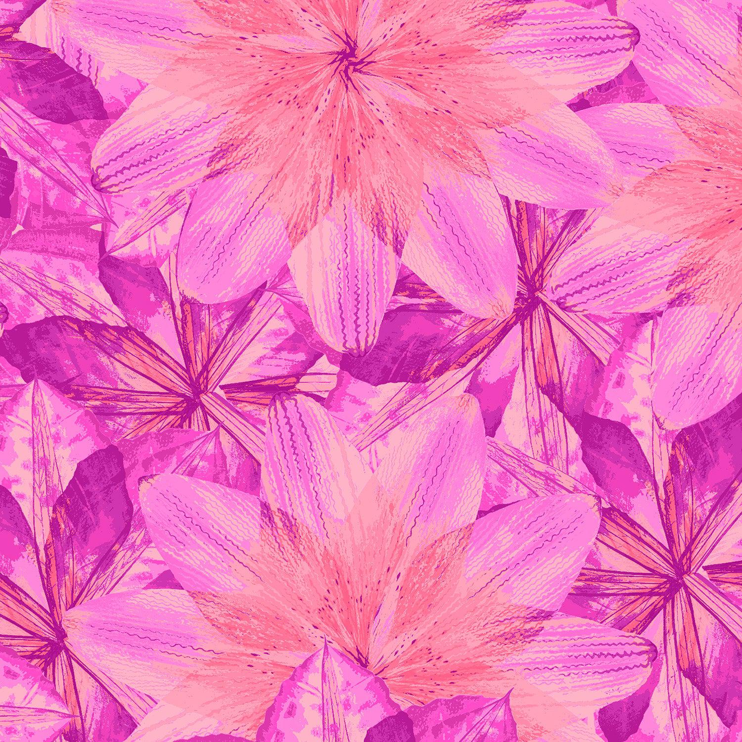 RJR-Kaleidoscope Floral Pink-fabric-gather here online