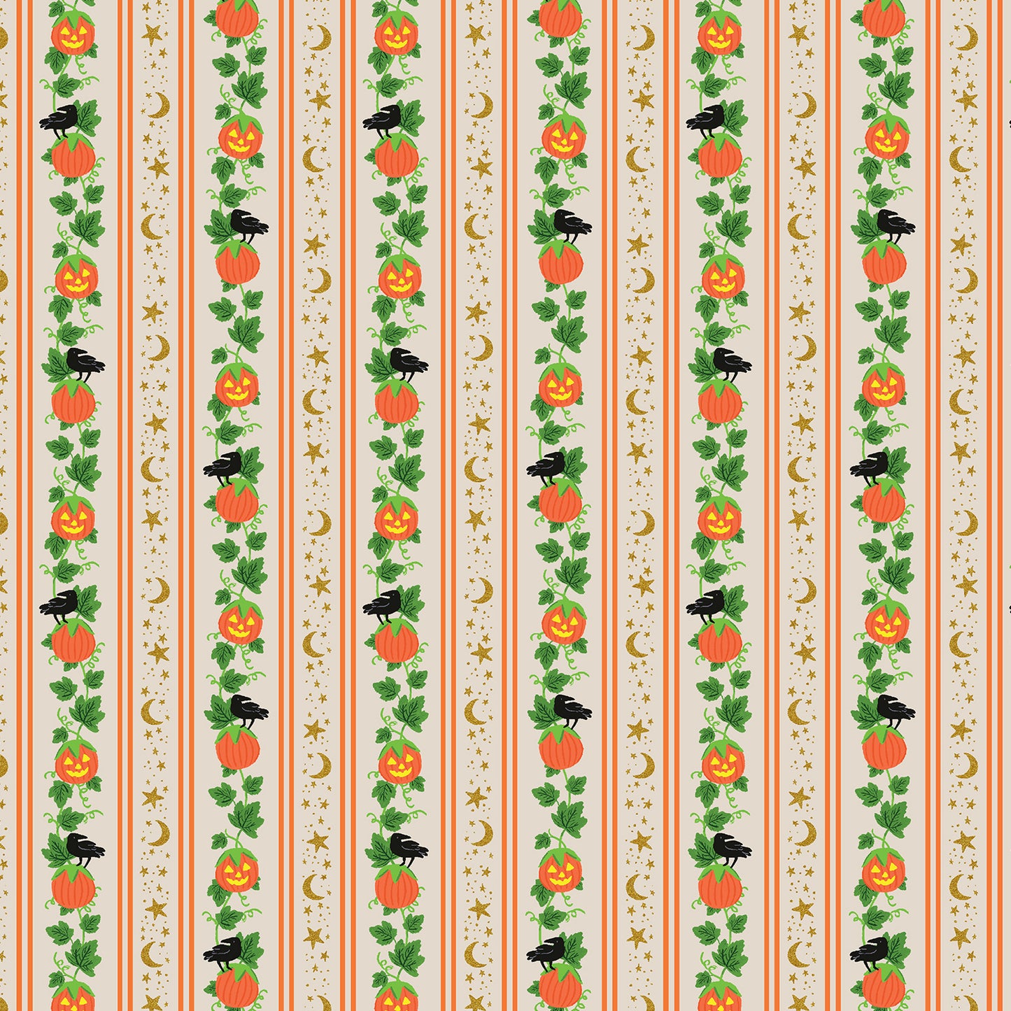 Cotton + Steel-Pumpkin Patch Linen Metallic-fabric-gather here online
