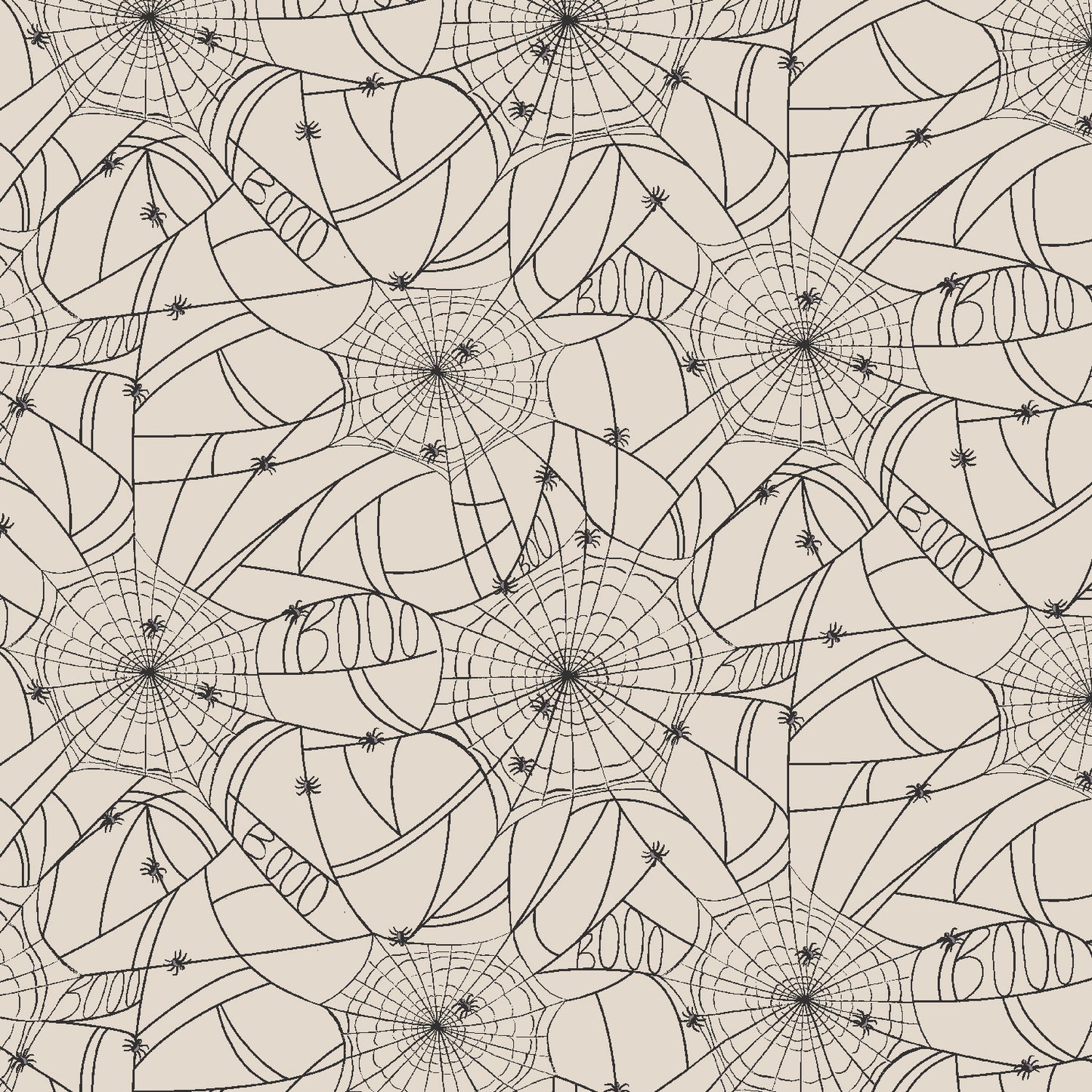Cotton + Steel-Spider Webs Cream-fabric-gather here online