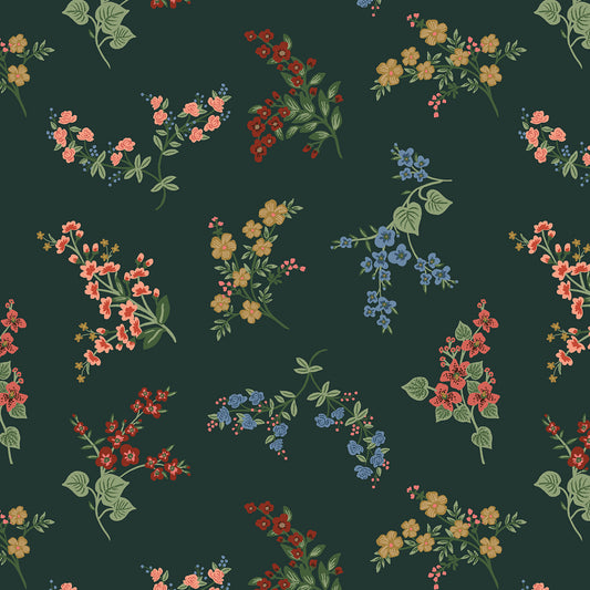 Cotton + Steel-Amelia Evergreen-fabric-gather here online