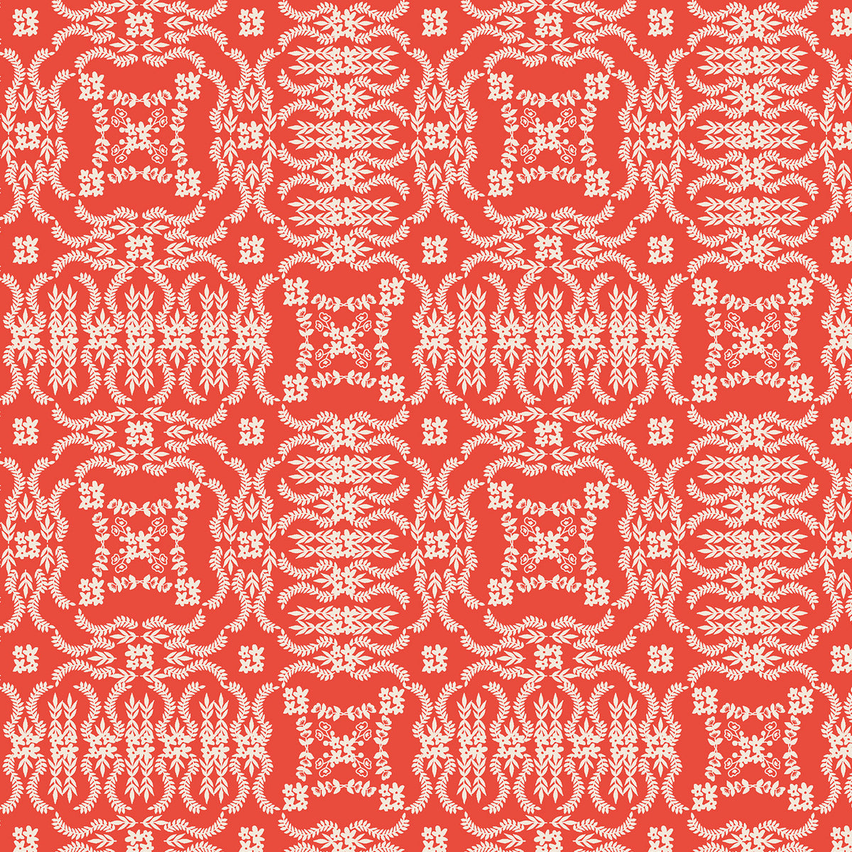 Cotton + Steel-Heritage Red-fabric-gather here online