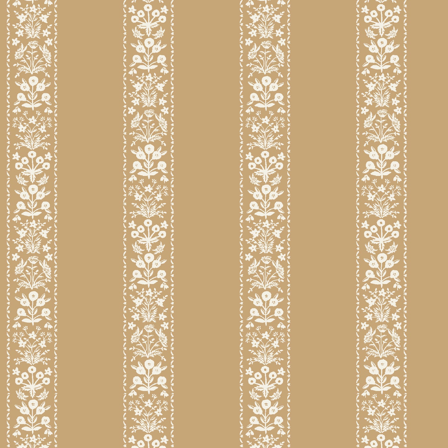 Cotton + Steel-Estee Stripe Ochre-fabric-gather here online