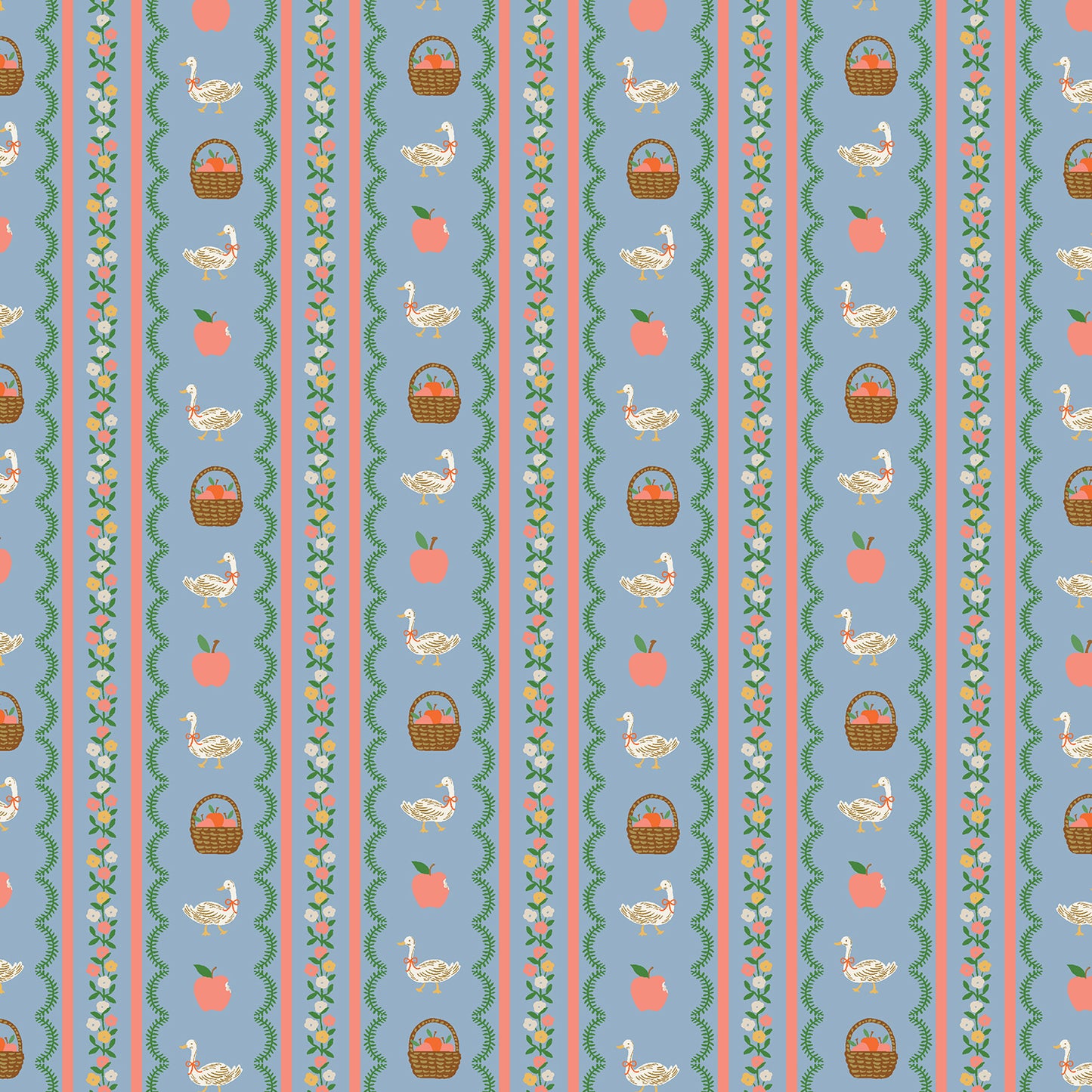Cotton + Steel-Farmhouse Stripe Slate-fabric-gather here online