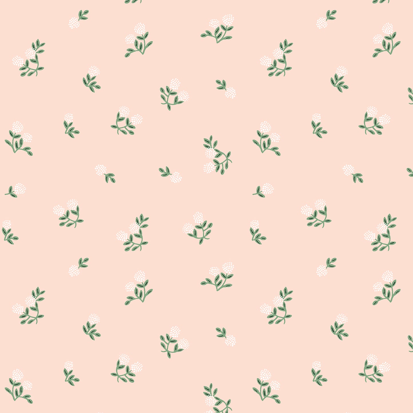 Cotton + Steel-Ditsy Hydrangea Pink-fabric-gather here online