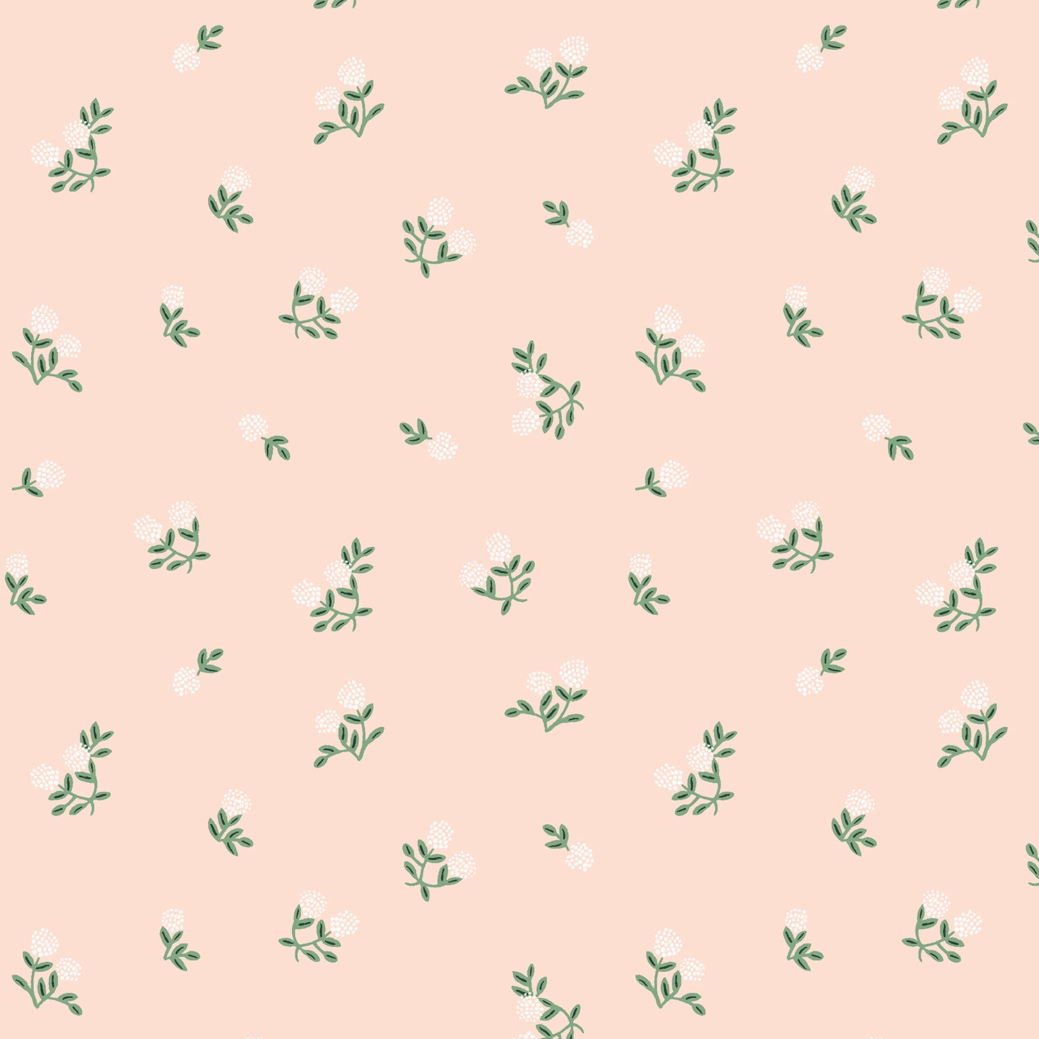 Cotton + Steel-Ditsy Hydrangea Pink-fabric-gather here online
