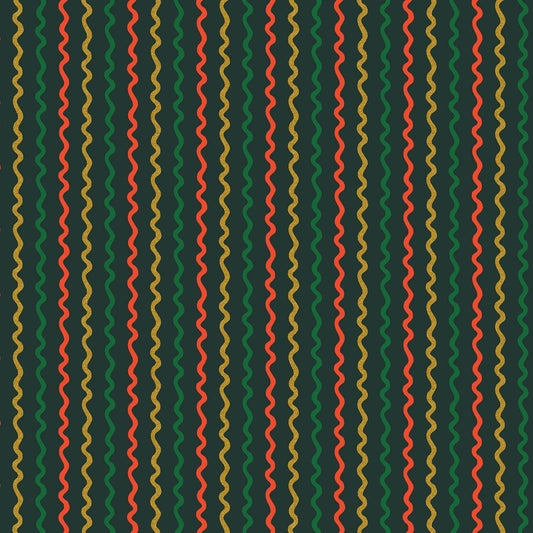 Cotton + Steel-Ribbon Stripe Evergreen Metallic-fabric-gather here online