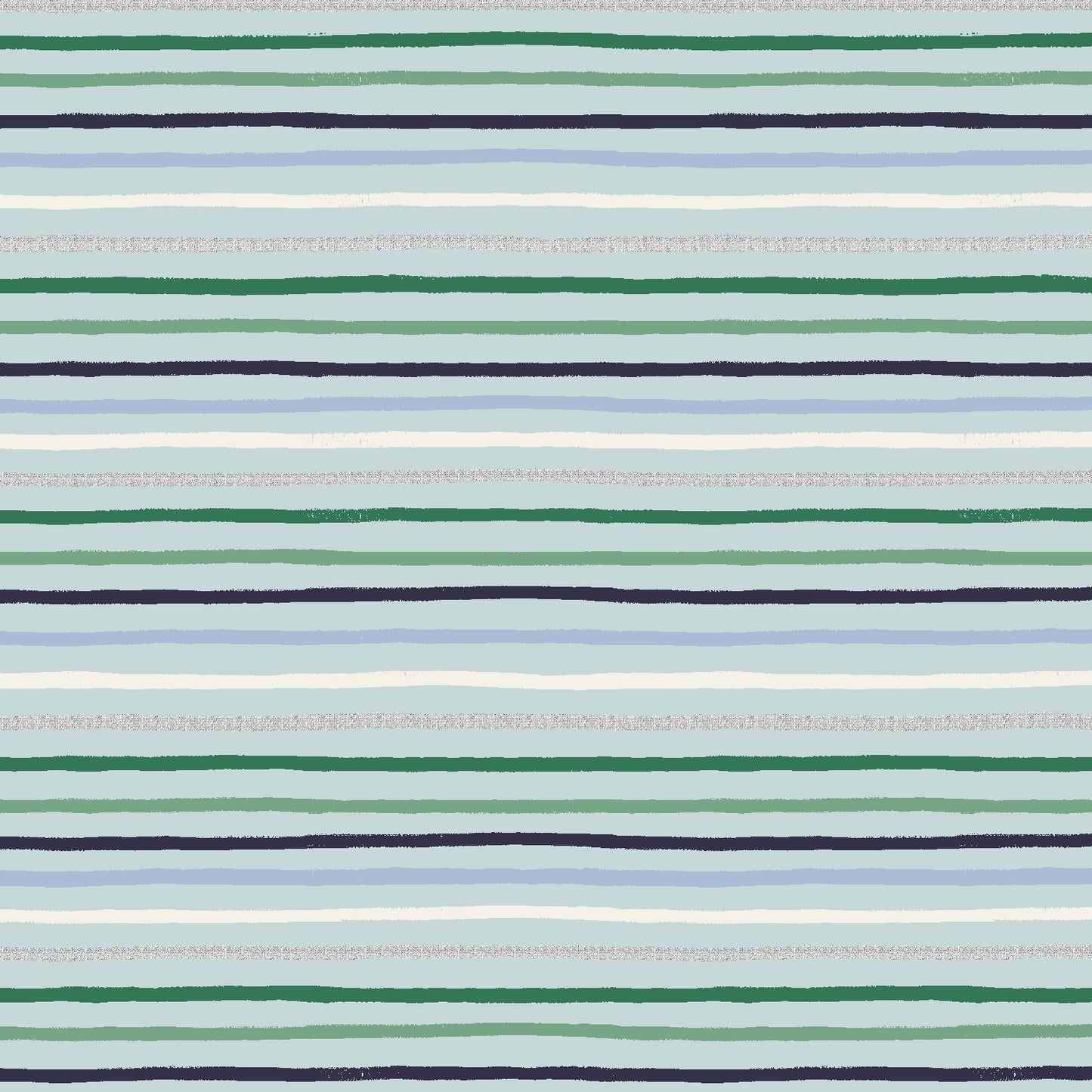 Cotton + Steel-Festive Stripe Mint Metallic-fabric-gather here online