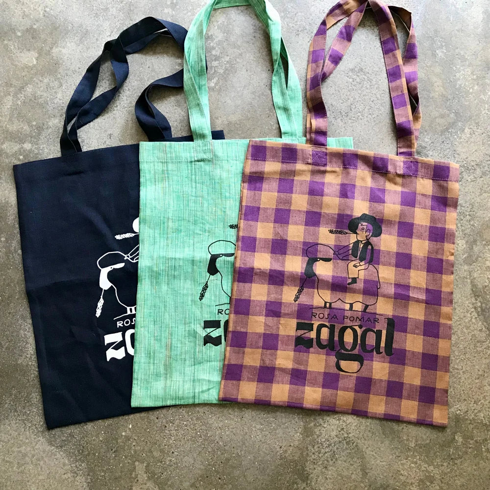 Retrosaria Rosa Pomar-Zagal Tote Bag-craft organizer-gather here online