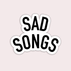 Stay Home Club-Sad Songs Sticker-accessory-gather here online