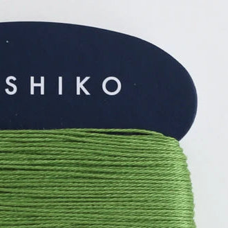 Daruma-Sashiko Thread Card (Thin)-thread-227 Spring Green-gather here online