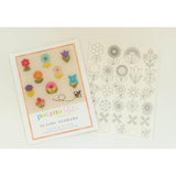 Ikigai Fiber-Stick & Stitch Embroidery Pattern - Scandi Flowers-embroidery pattern-gather here online