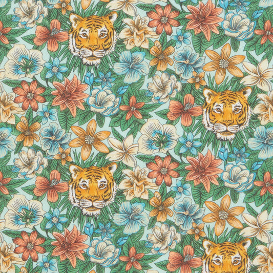 Liberty of London-Tana Lawn - Scotty's Tiger Orange-fabric-gather here online