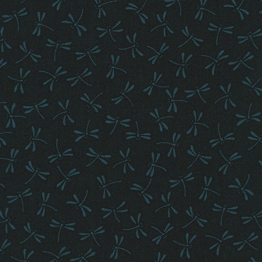 Sevenberry-Dragonflies Midnight-fabric-gather here online