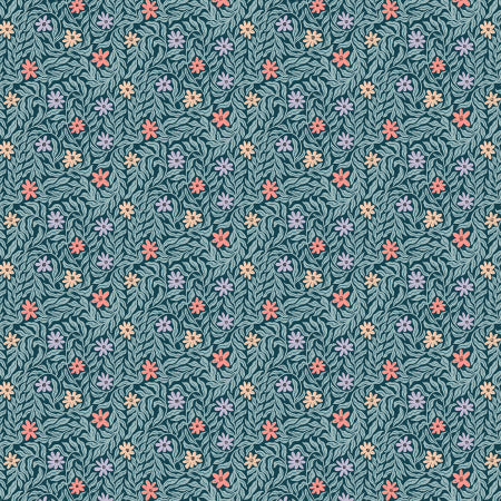 Cotton + Steel-A Little Flower That Blooms in May - Fading Twilight-fabric-gather here online