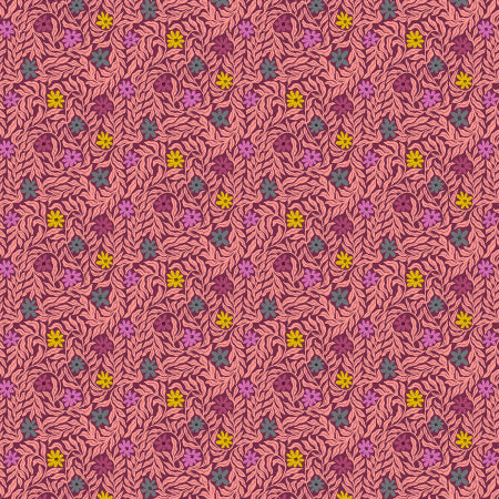 Cotton + Steel-A Little Flower That Blooms in May - Pre-Dawn Sky-fabric-gather here online